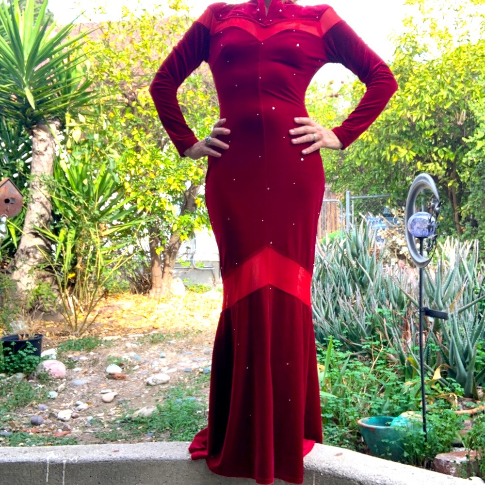 bad ass velvet costume dress